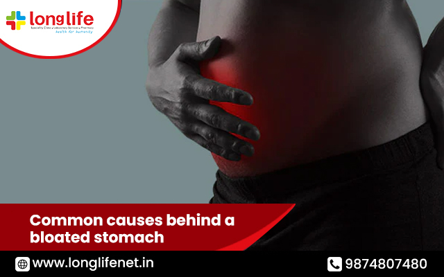 Common causes behind a bloated stomach